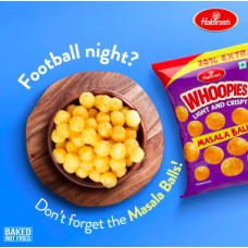 HALDIRAM WHOOPIES MASALA BALLS CHIPS